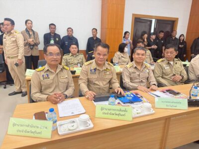 สำนักตรวจเงินแผ่นดินจังหวัดสุรินทร์ ร่วมประชุมคณะกรมการจังหวัดสุรินทร์ หัวหน้าส่วนราชการ หัวหน้าหน่วยงานรัฐวิสาหกิจ นายอำเภอ และหน่วยงานที่เกี่ยวข้อง ทุกแห่ง ครั้งที่ ๑/๒๕๖๙