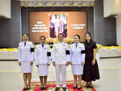 สำนักตรวจเงินแผ่นดินจังหวัดสุรินทร์ ร่วมพิธีถวายราชสักการะ พระมหาเจษฎาราชเจ้าจังหวัดสุรินทร์ เนื่องในวันที่ระลึกพระบาทสมเด็จพระนั่งเกล้าเจ้าอยู่หัว พิธีสวดพระพุทธมนต์ ในวันอังคารที่ ๓๑ มีนาคม ๒๕๖๙ เวลา ๐๗.๐๐ น.